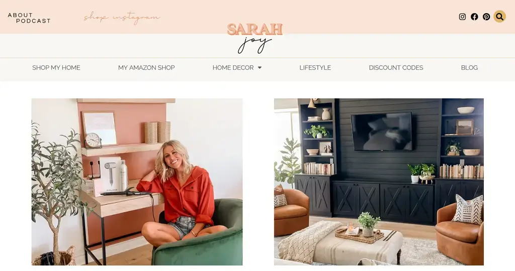sarah joy blog