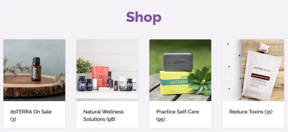 essential oils with betsy shop