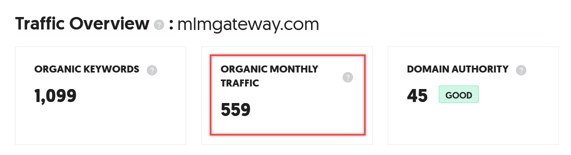 mlm gateway traffic overview