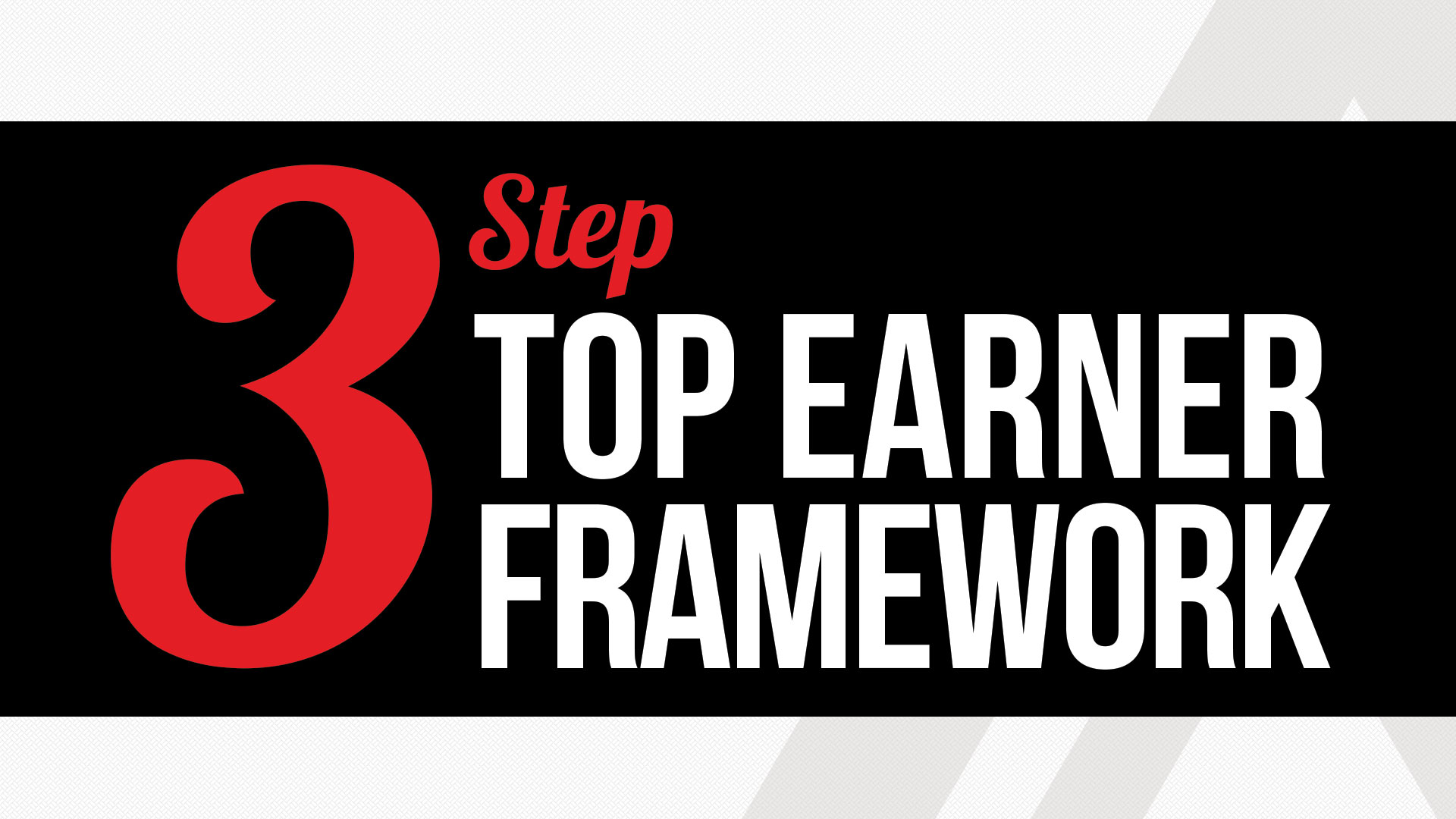 top earner framework