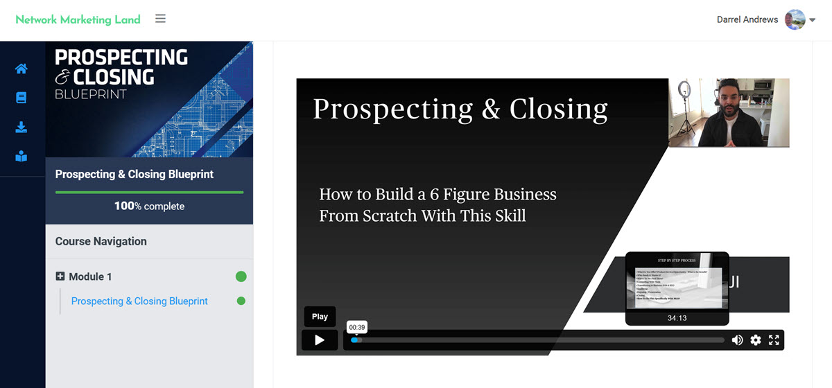 Prospecting and Closing Blueprint Preview